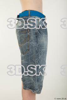 Thigh blue jeans shorts of Wesley 0007